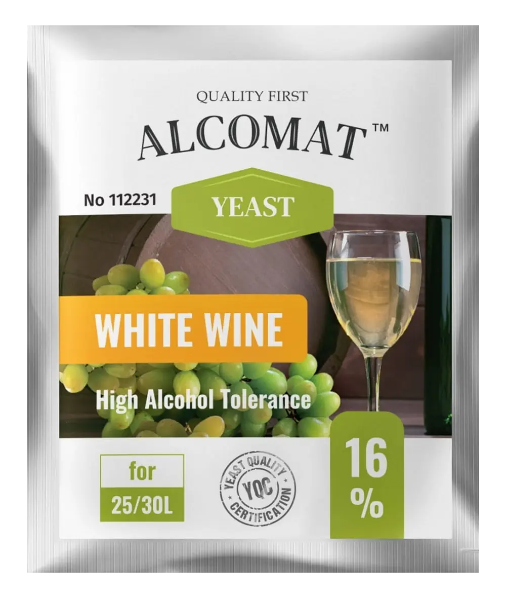 ALCOMAT White Wine Yeast HAT